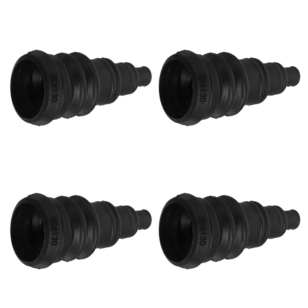 

4Pcs Car Wire Grommet Rubber Firewall Boot Set Vehicle Cable Seal Kit High Elasticity Vibration Reduction Automotive Cable