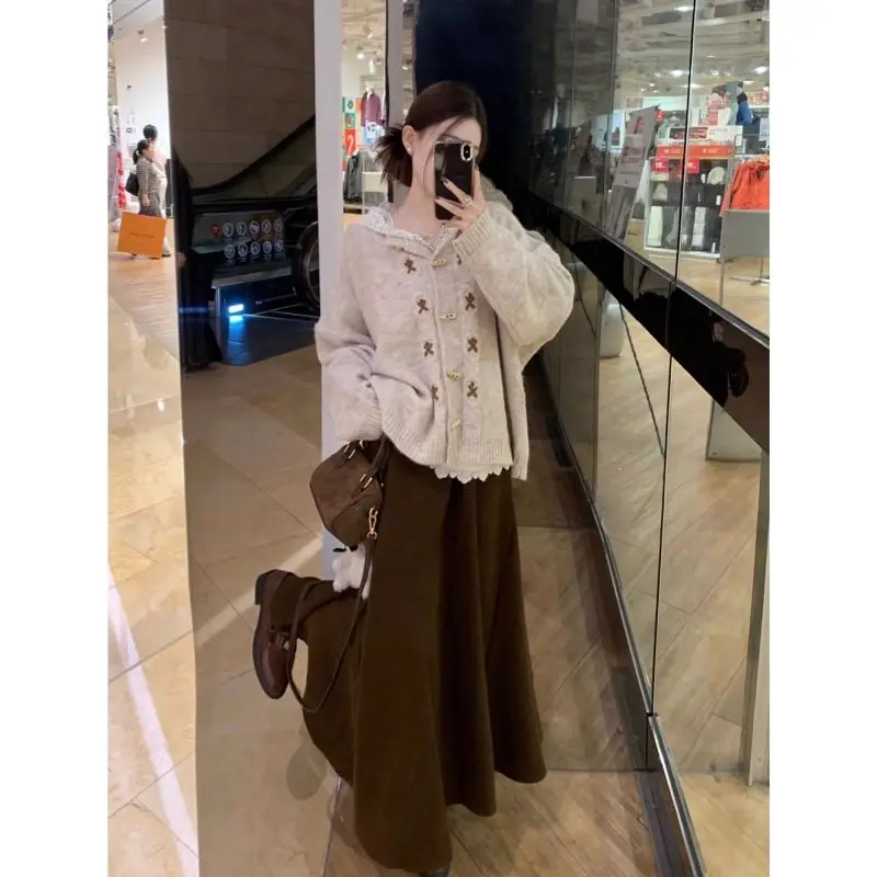 البلوزات لاعبا بالأزرار النسائية ليوبارد البوليستر الموضوع الذهب سستة المجهزة شرابات تخفيف الكورية نمط موضة بسيطة لينة #5