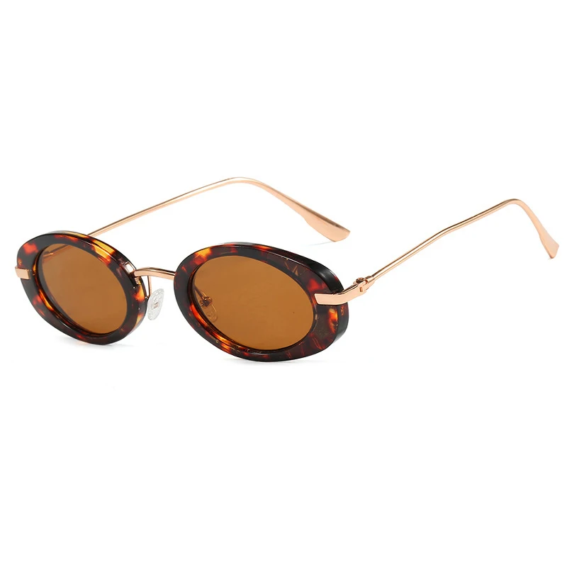 New Stylish Metal Frame Sunglasses for Women Sexy Small Frame Round Punk Sun Glasses Female Men Vintage Eyewear Shades uv400