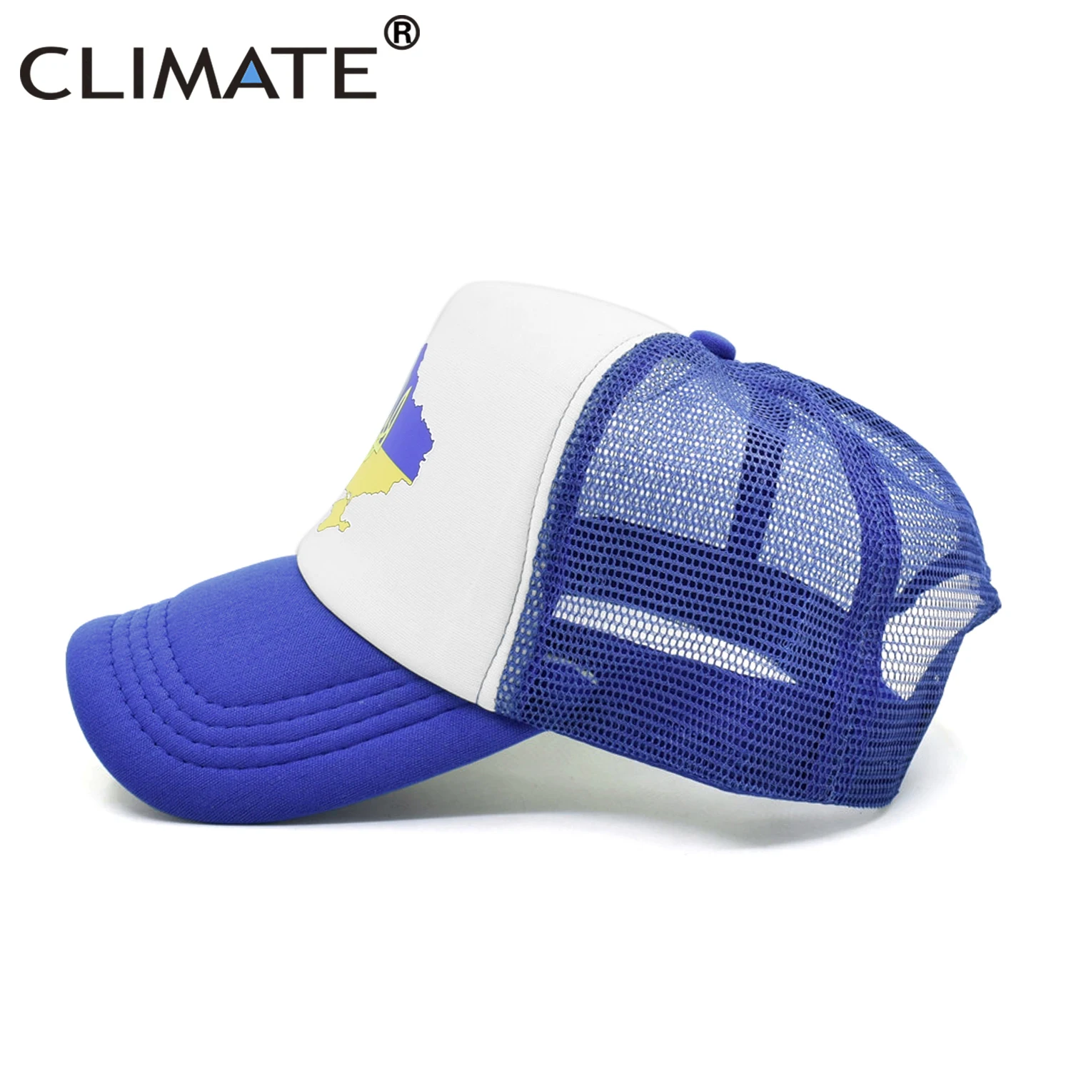 CLIMATE UKRAINE Map Cap Ukraine Emblem Flag Trucker Cap Ua Ukrainian Men Baseball Caps Black Cool Trucker Caps Hat for Men Kid