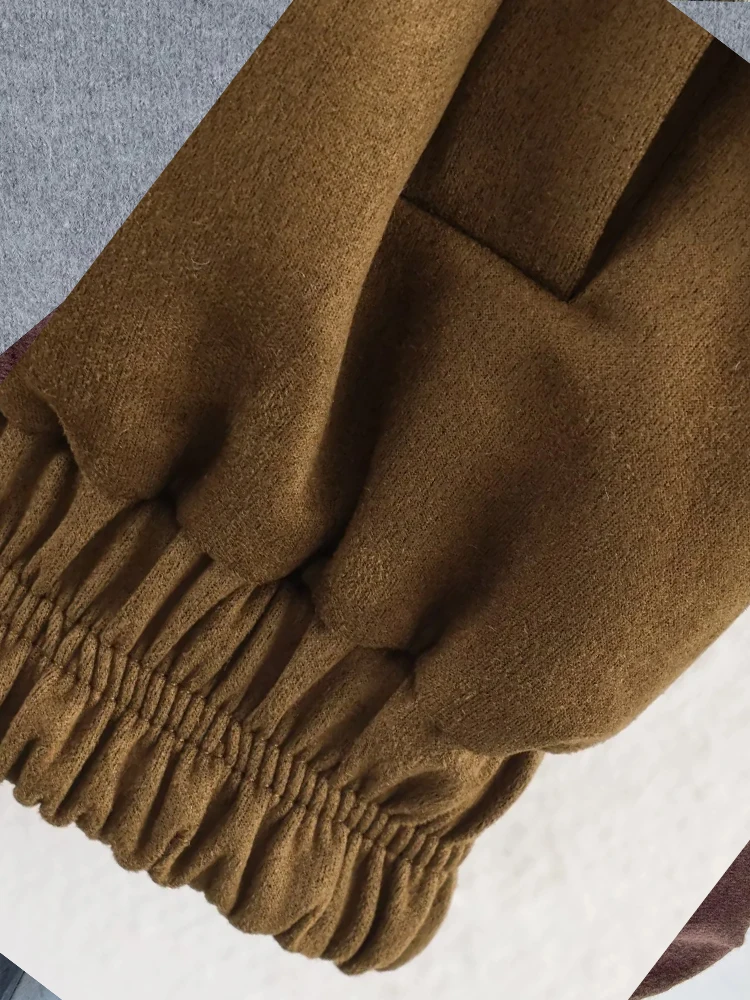 HH mujer moda bolsillos estilo callejero chaqueta con botones otoño mujeres cremallera mangas largas cuello vuelto sólido 4 colores abrigos de piloto