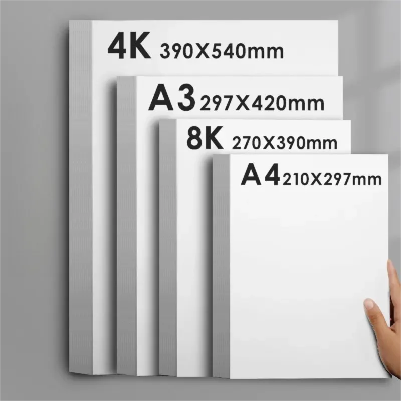 A3 A4 8K White Cardboard Paper 180g 250g White Cardstock 25 Sheets/bag DIY Handmade Craft Paper Origami Thick Paper Marker Paper