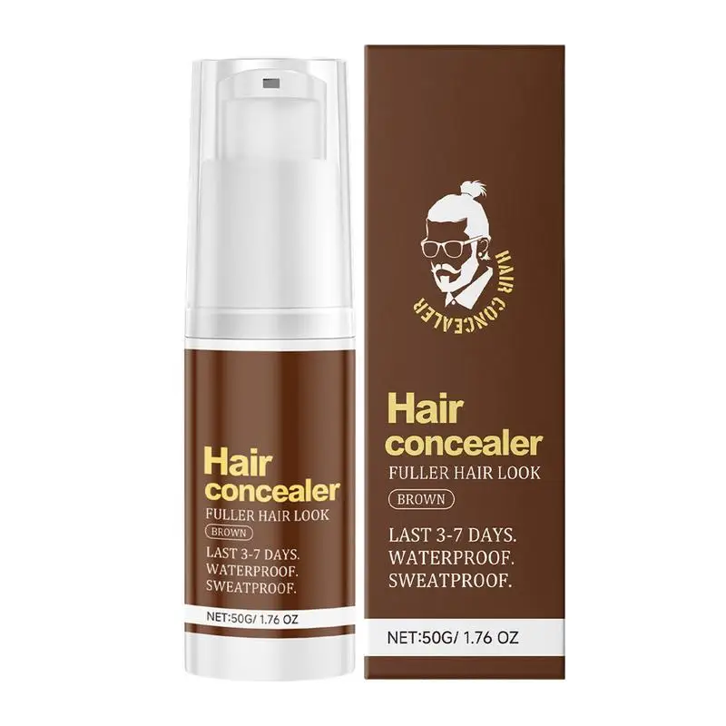 Waterproof Hairline & Root Concealer Pen 50g brown Coverage Hair Shadow Powder Hair Shadow Trimming Root Cover Up