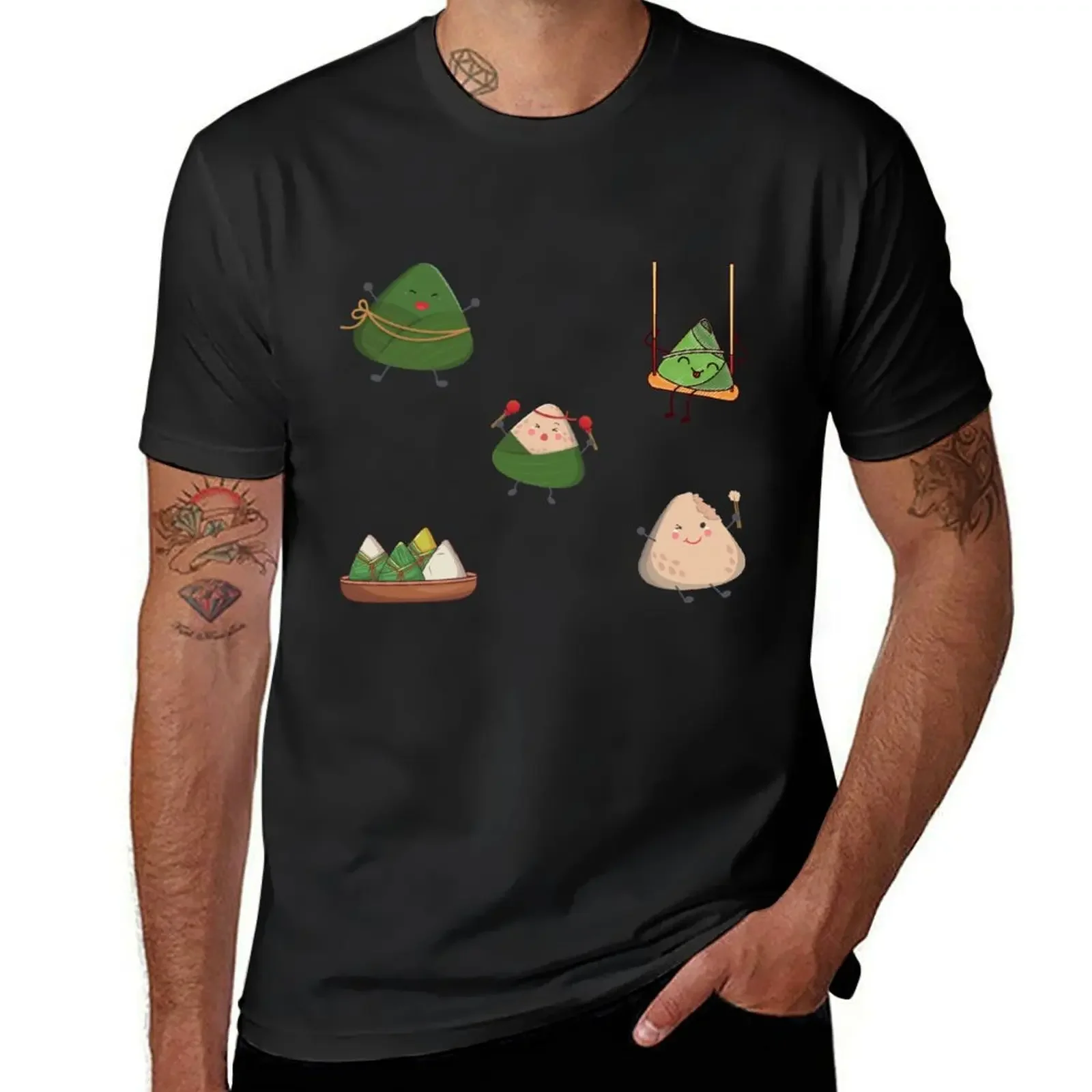 

zongzisticker pack T-Shirt blacks aesthetic clothes mens graphic t-shirts pack