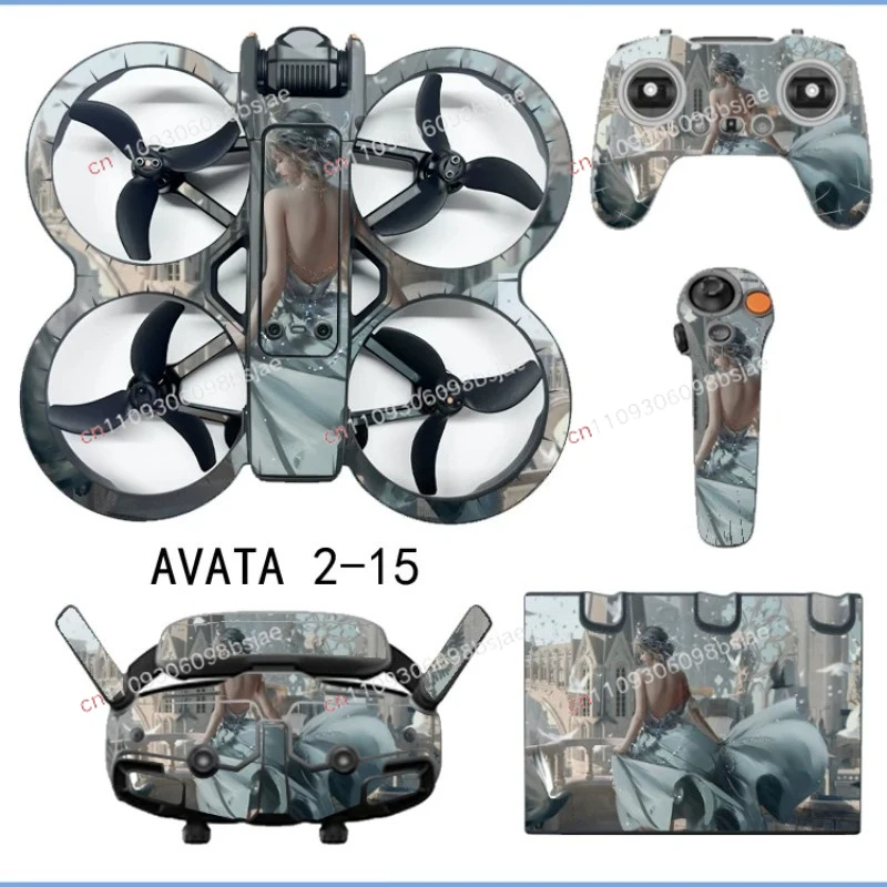 Suitable for DJI AVATA 2 drone sticker special DJI film goggles3 glasses protective film
