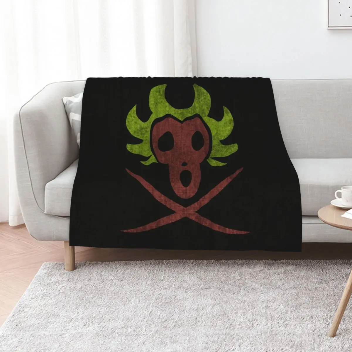 OP 5 - Flag of the Barto Club Throw Blanket Hairy Summer Summer Beddings Soft Plush Plaid Decorative Sofas Camping Blankets
