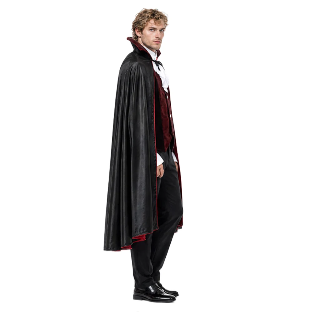 Costume Vampire Gentleman Homme – Ensemble avec Cape – photo 7