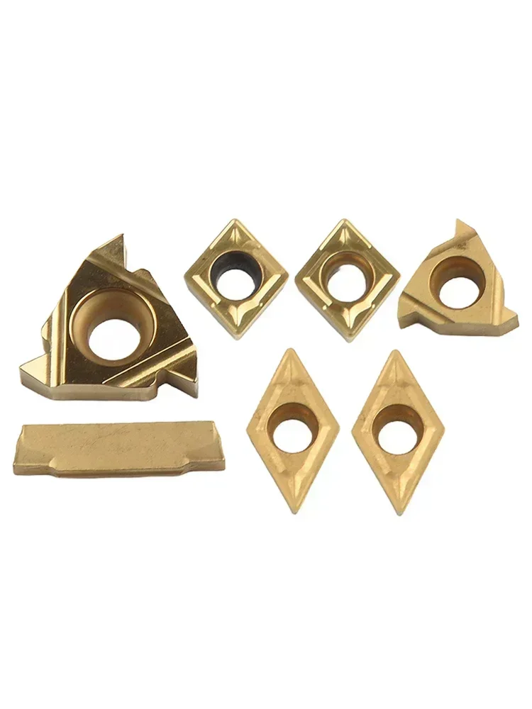 Carbide Inserts Kit for Steel Finishing and Rough Machining CCMT060204 11IR 16ER MGMN200 DCMT070204 For 12mm Boring Bar