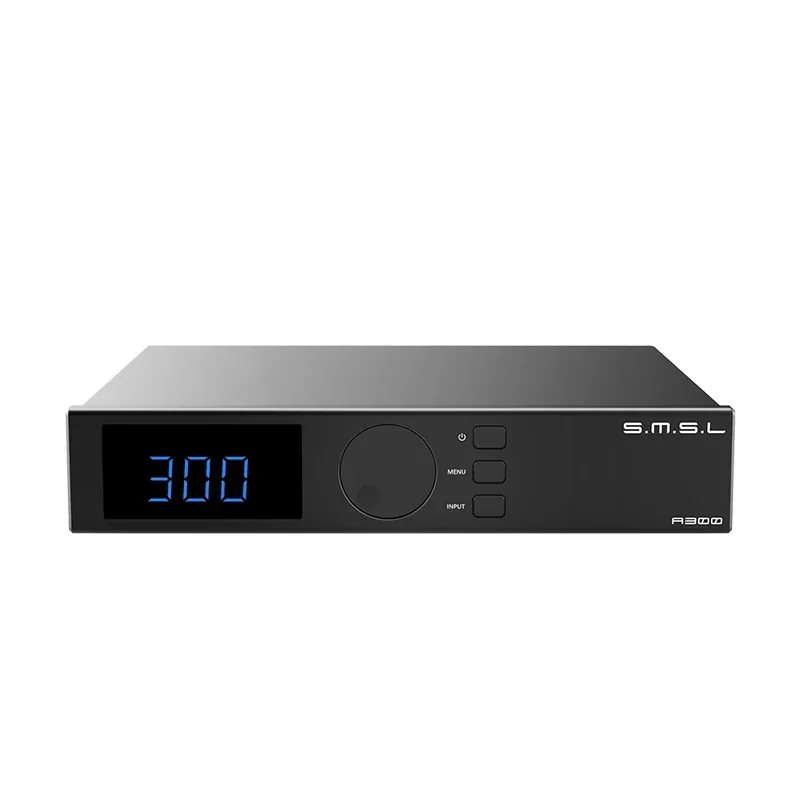 SMSL A300 Power Amplifier Hi-res Bluetooth 5.0,2.1 Audio system 165W*2 BTL 330W SDB patented sound effects Subwoofers HIFI AMP