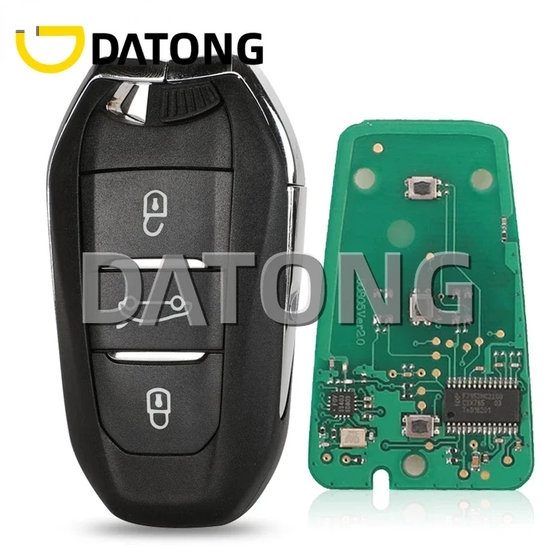 

CHANKey lessGo VA2/HU83 Smart For Citroen C4 C4L DS4 DS5 Car Remote 433.92Mhz ID46 Hitag2 4A Hitag-AES With Circuit