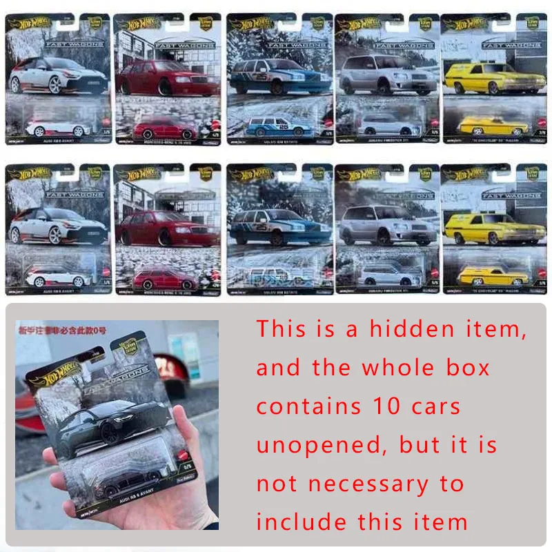 

2025 Hot Wheels Series Premium Car Culture Fast Wagons Set Audi Mercedes-Benz Subaru 1:64 Scale Die-Cast Model Collect Toy Gifts