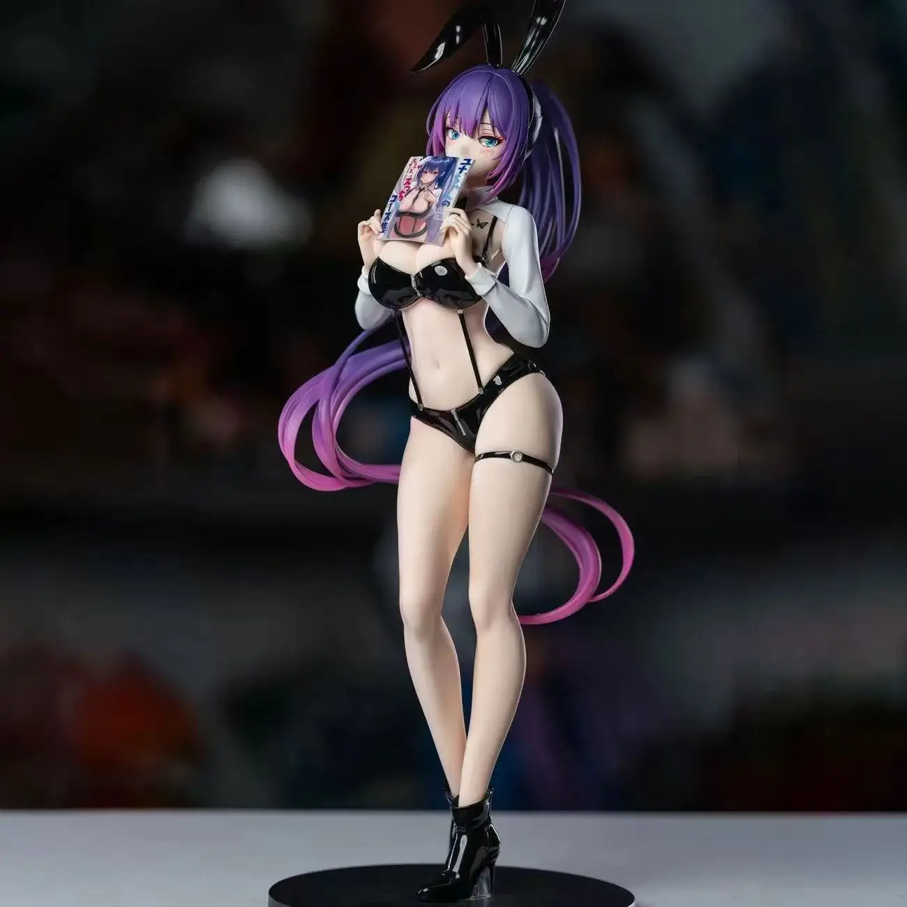 かわいいベアパンダユナ役バニーガールアニメフィギュアモデル装飾おもちゃ男の子コレクション誕生日プレゼント高品質