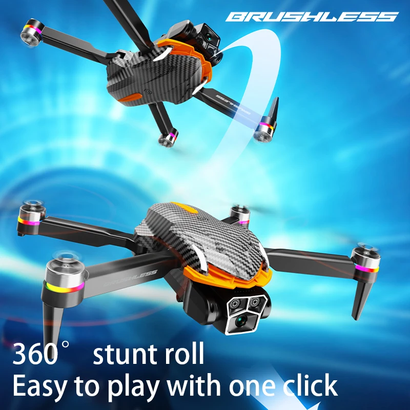 AE4 Screen Control Drone 4K Professionelle Kamera HD Luftaufnahmen Dual-Kamera Omnidirektionale Hindernisvermeidung Drohne SPIELZEUG