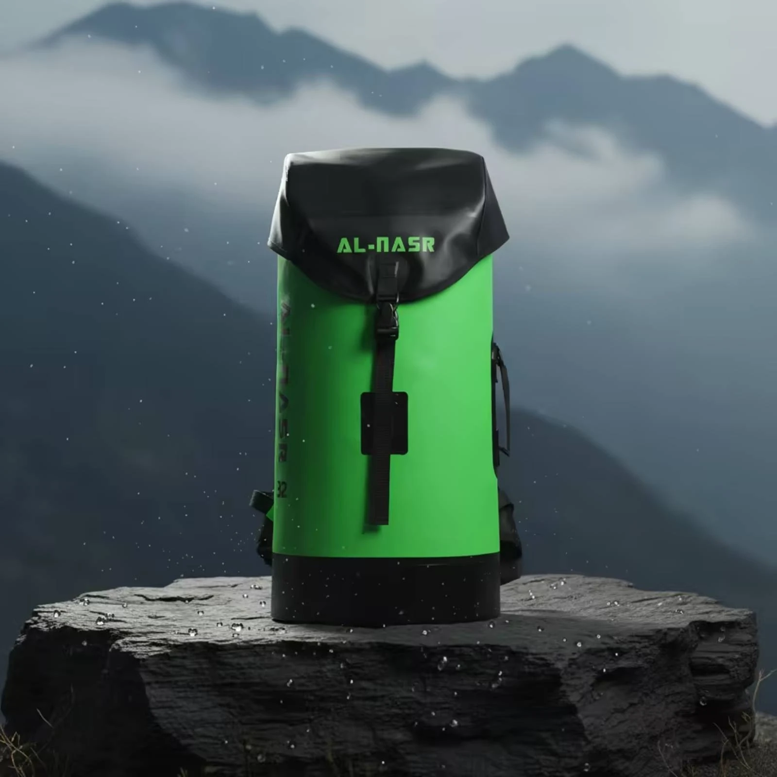 

Roll-Roll-Top Closure Dry Bag Bag Heavy-Duty Waterproof Dry Bag Roll-Top Backpack Sturdy for Mountaineers, Mountaineering