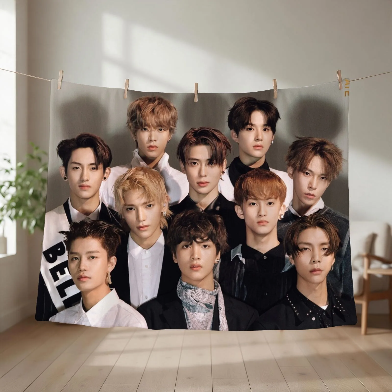 nct127 regulate Throw Blanket couch cozy soft plush fuzzy picnic outdoor blanket