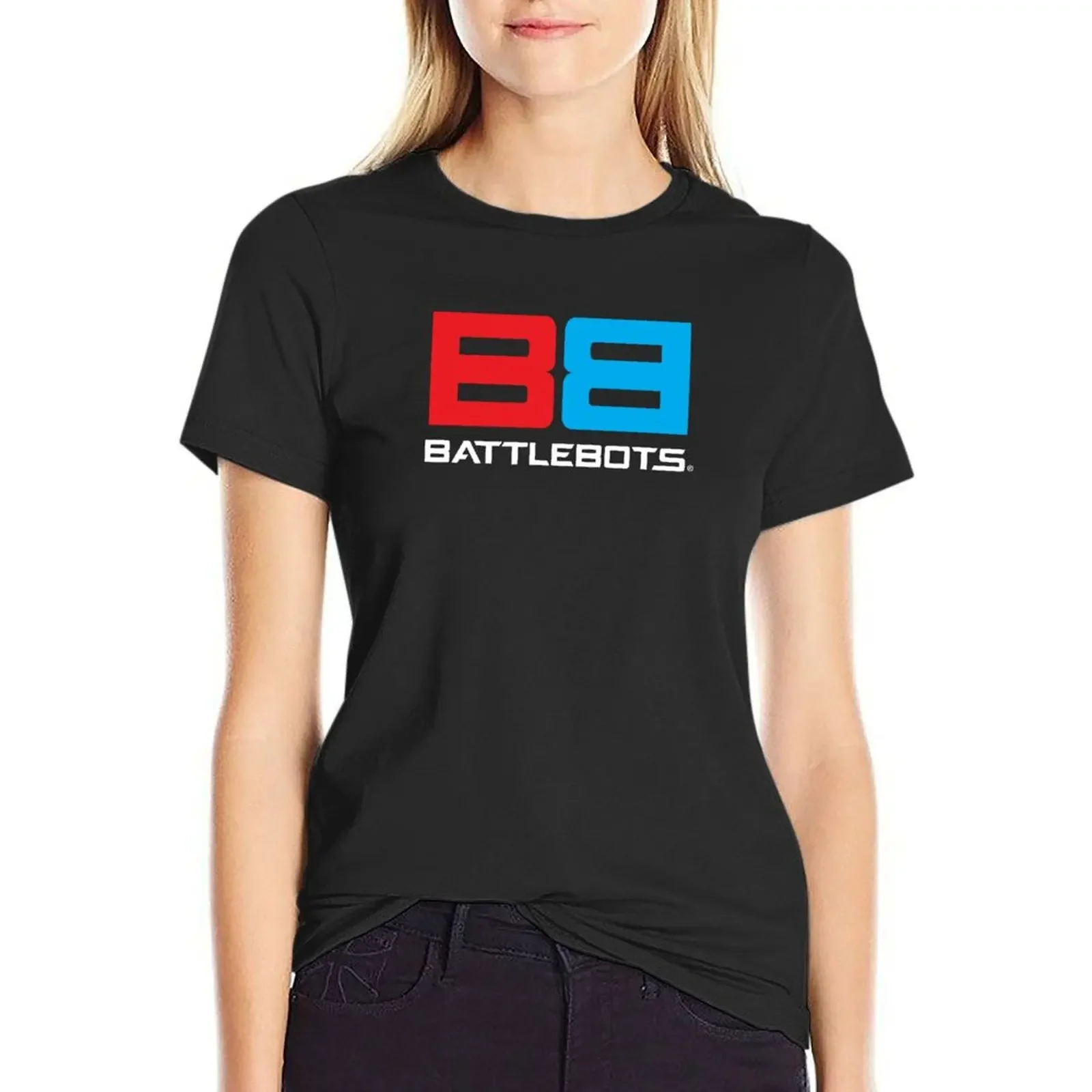 

Battlebots Merch Logo T-Shirt sublime plain Aesthetic clothing new edition t shirts for Women