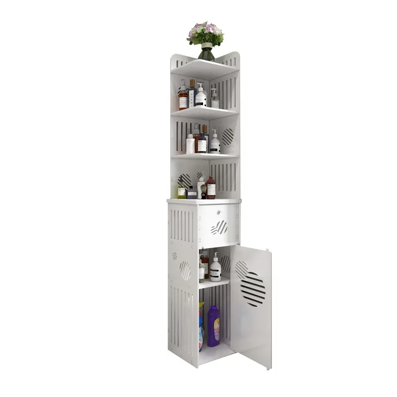 

Locker Floor-to-ceiling toilet Bathroom toilet crevice Storage cabinet Waterproof bathroom Shower room Storage rack