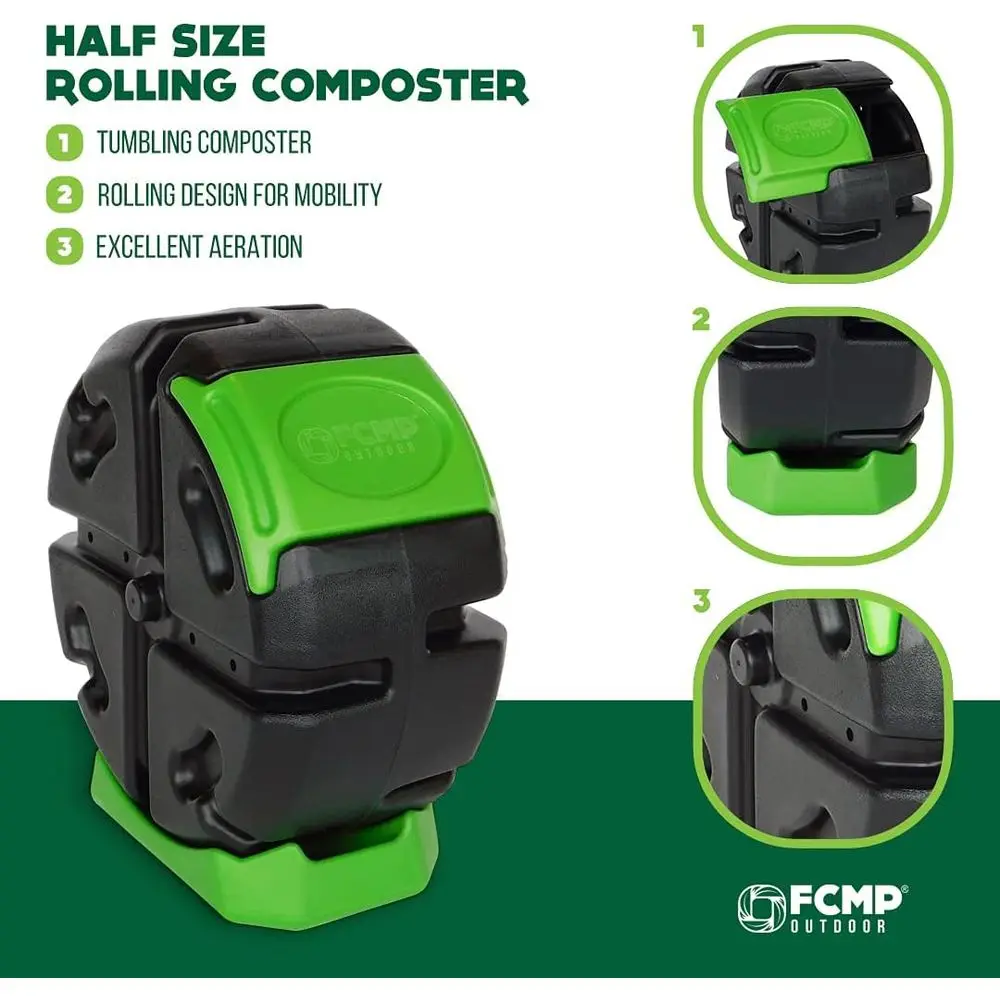 Single Chamber Outdoor Rotatin - đánh giá và giá Compost Bin