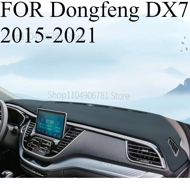 FOR Dongfeng DX7‌ 2015-2021 Car Dash Mat Dashmat Dashboard Mat Cover Sun Shade Dash Board Cover Carpet  Accessories