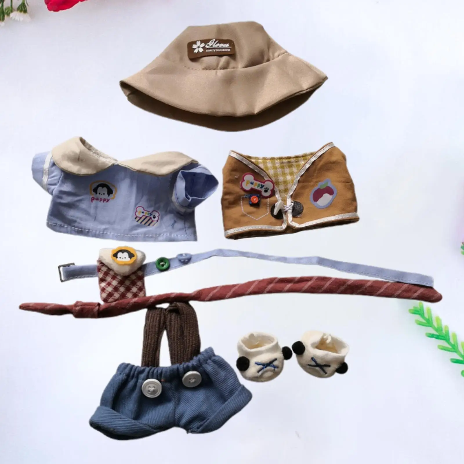 

Stuffed Doll Shirt and Pants for Little Girls Doll Clothes for 6.69inch Doll
