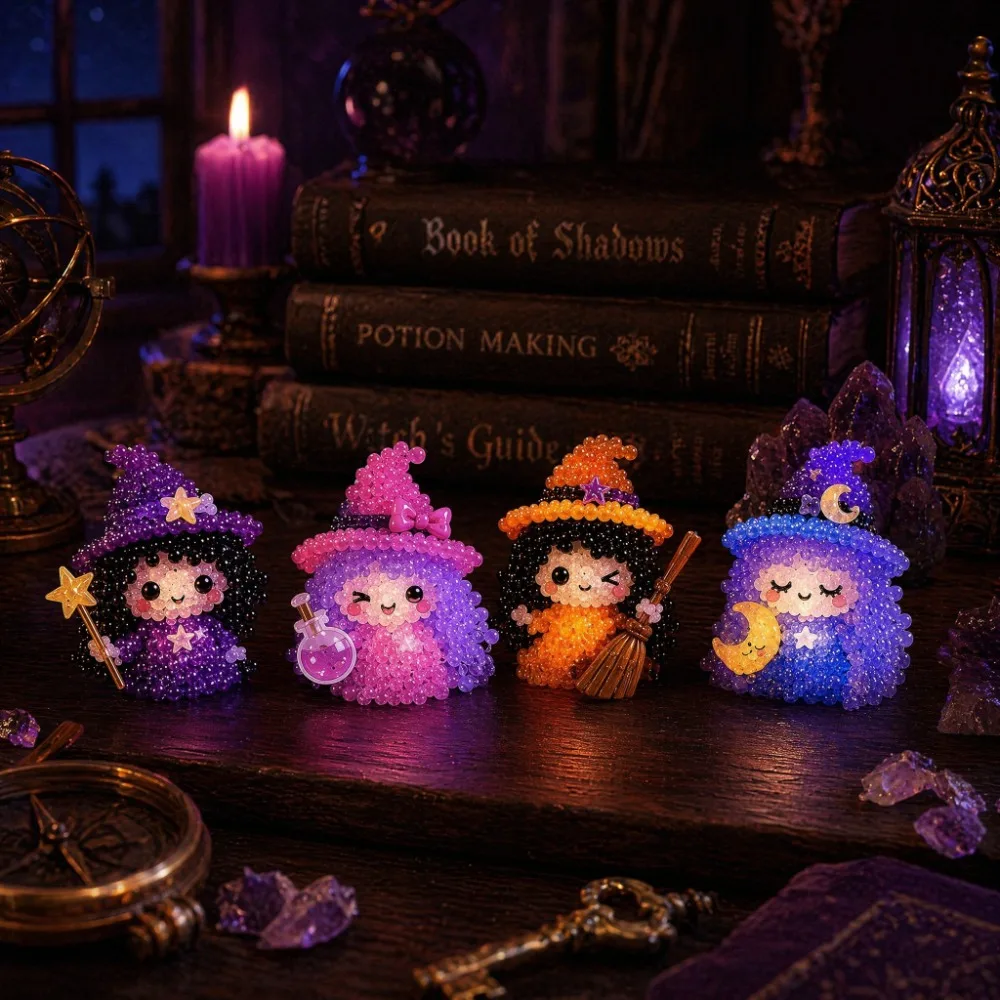 handmade-glowing-fantasy-spirits-diy-bead-kit-colorful-tiny-diy-animal-bead-embroidery-kit-mini-educational
