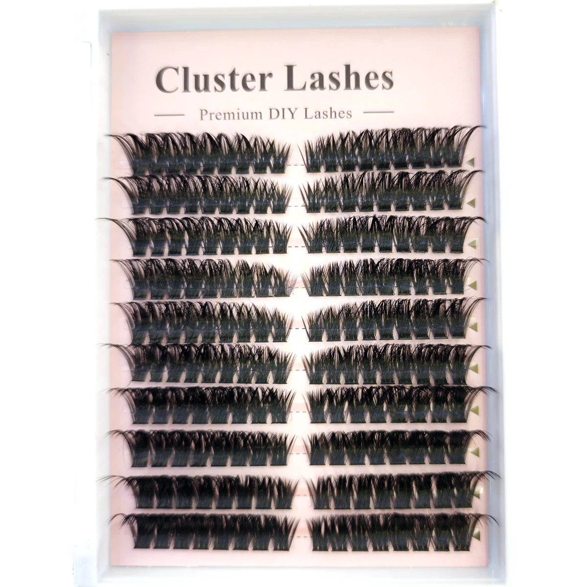 60-reihiges DIY-Wimpernverlängerungs-Set, Cluster, individuelles Wimpern-Set, Mix-Stile, 10–18 mm, mit Bindung und Dichtung, Augen-Make-up-Werkzeug – Detail 20