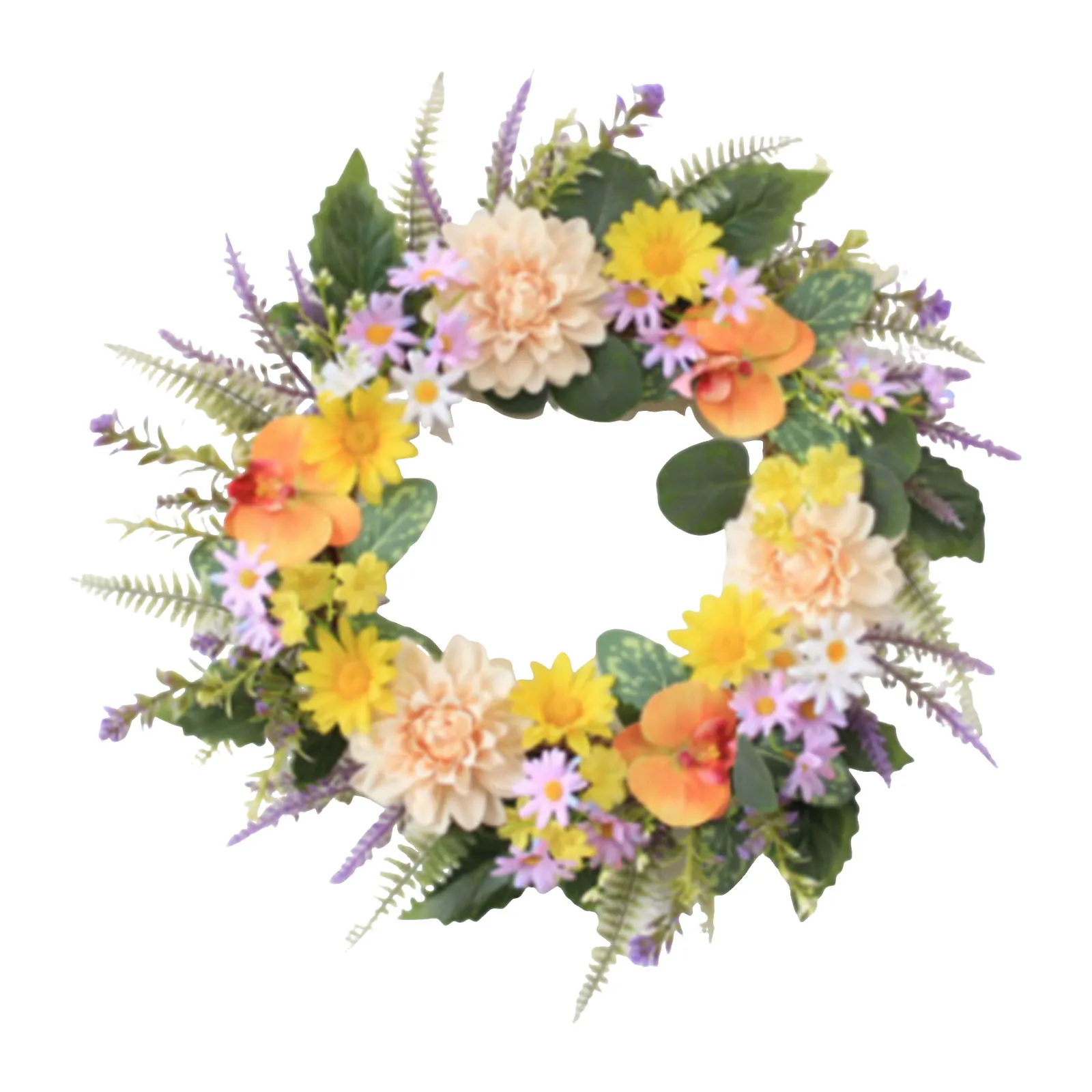 زهور الربيع الرفيعة مناسبة لمختلف أنشطة الحفلات، لوازم ذات ربطة إكليل عيد الميلاد الداخلي