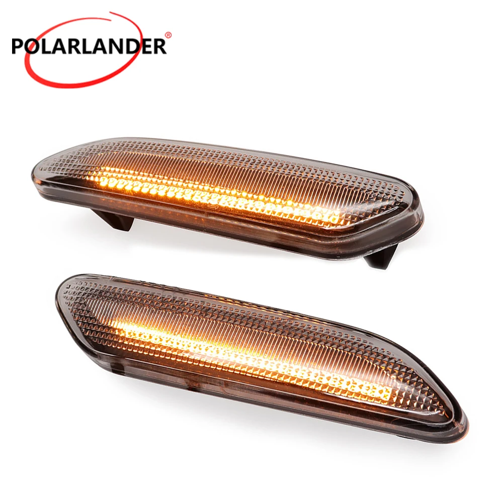 

Светодиодный фонарь на крыло автомобиля, боковой габаритный фонарь, внешнее освещение, аксессуар для тюнинга