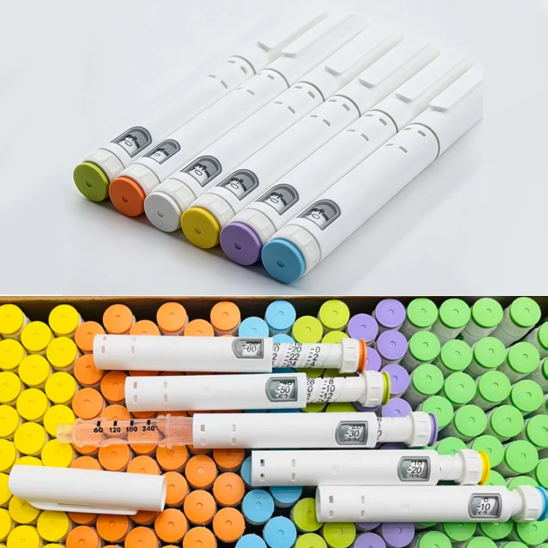 5-10set Magic Pen Anti-Wrinkle Beauty Pen Weight Management Injection Tool Disposable Insulin Injection Pens with Bottle Needles