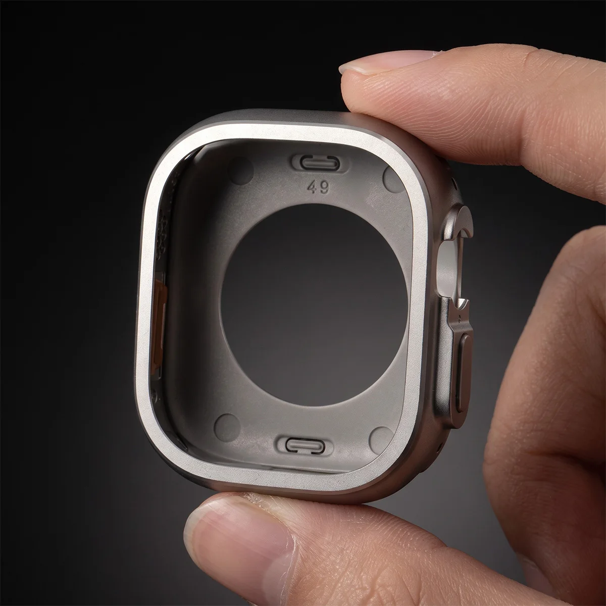 Zinc Alloy+PC Cover for Apple Watch 49mm 45mm 44mm 40 41 46mm Front Rear Bumper Screen Protector Case for iwatch 11 10 9 87SE 6