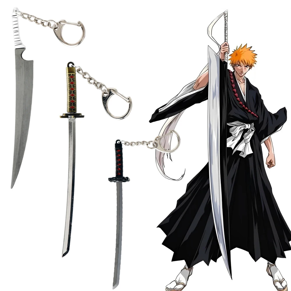 

Аниме Косплей отбеливатель Подвеска Брелок фигурка ICHIGO KUROSAKI оружие брелок реквизит ювелирные изделия аксессуары Поклонники подарки