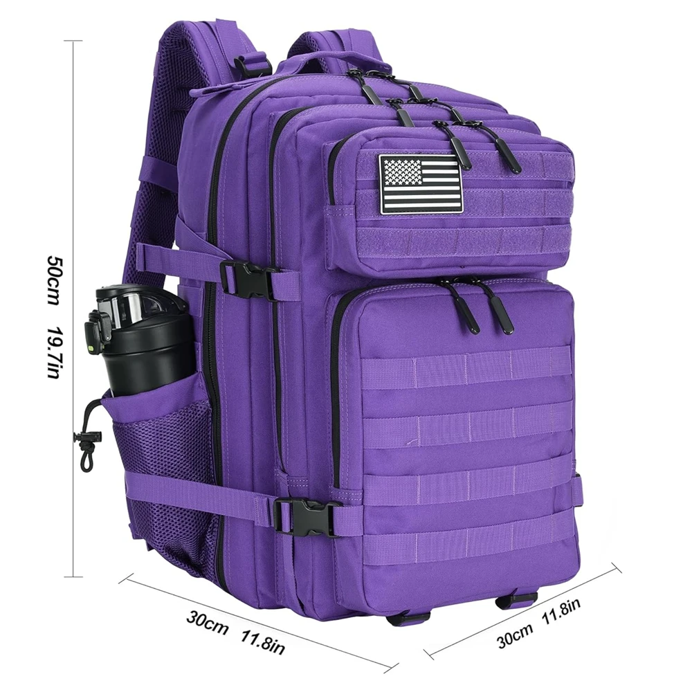 45L Tactical Backpack 3P Bag 3 Days Assault Outdoor Backpack Waterproof  Climbing Rucksack Camping Hiking Hunting Mochila Bag - AliExpress 18