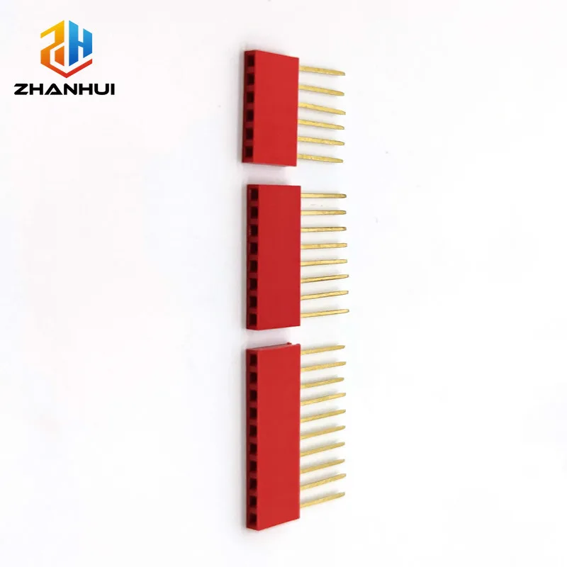 10pcs Long Needle Female Pin Header Strip Connectors