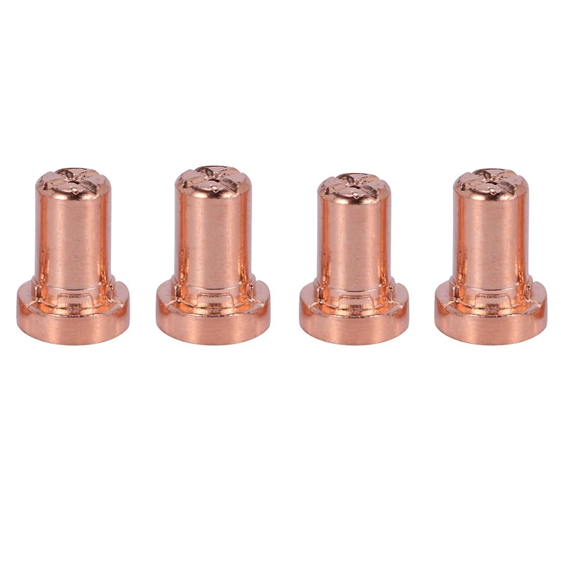 

300Pcs Red Copper Extended Long Plasma Cutter Tip Electrodes Nozzles Kit Consumable For Pt31 40A Cutting Welder Torch