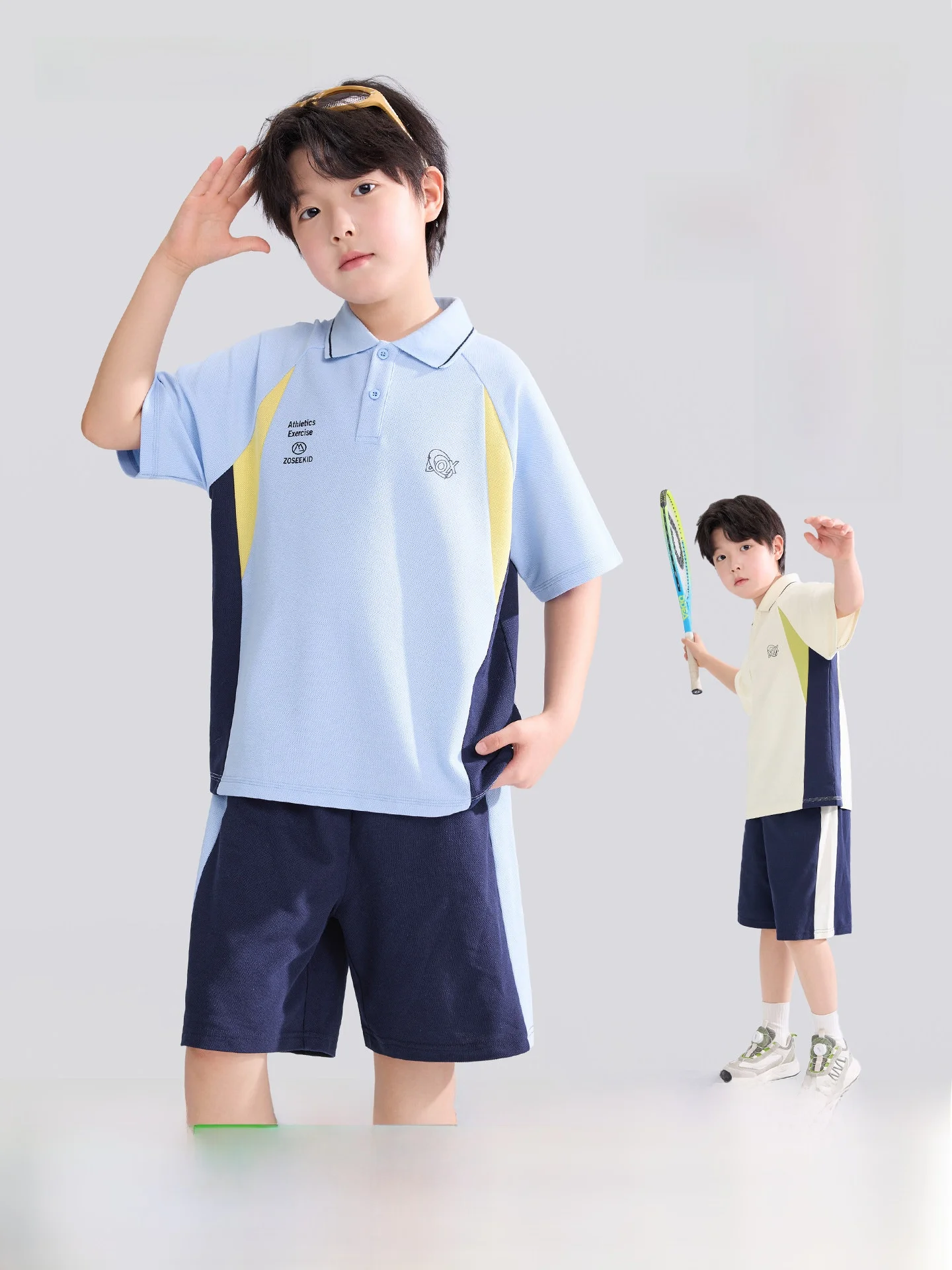 conjunto-de-ropa-de-verano-para-ninos-2026-nuevo-estilo-camiseta-de-manga-corta-transpirable-sensacion-fresca-pique