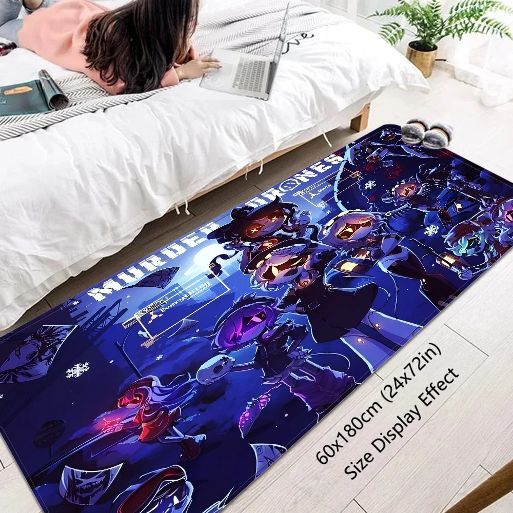 M-Murder Drones Room Mats Retro Multiple Choice غرفة المعيشة المطبخ البساط عدم الانزلاق ترحيب البساط
