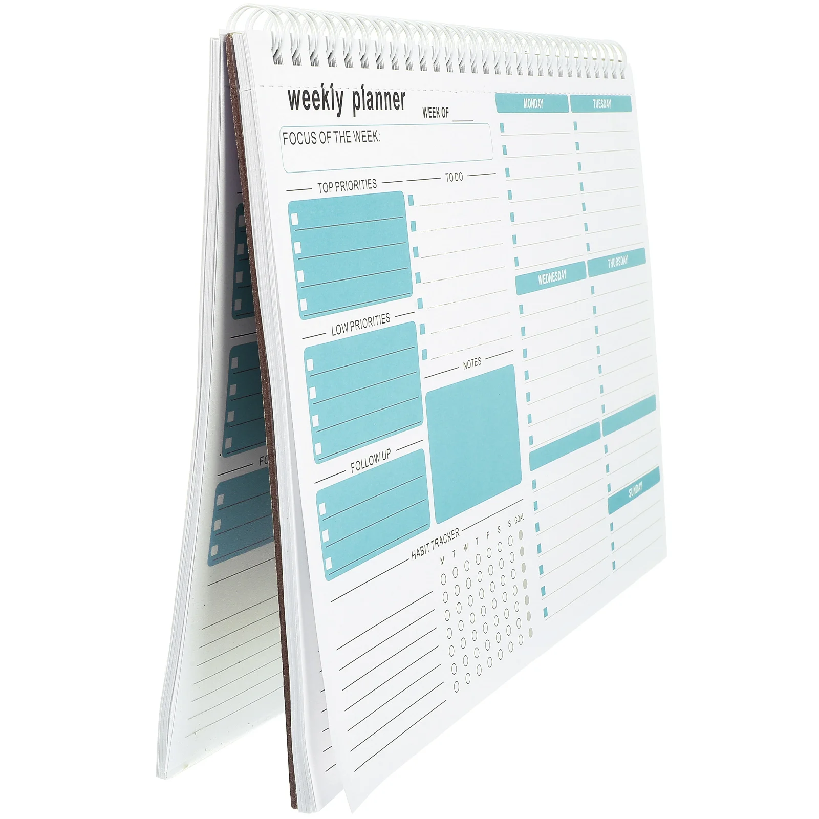 

Weekly Planner Notepad B5 Size Study Plan Date Pad To Do List Notebook Work Schedule Calendar Daily Notepads Home School