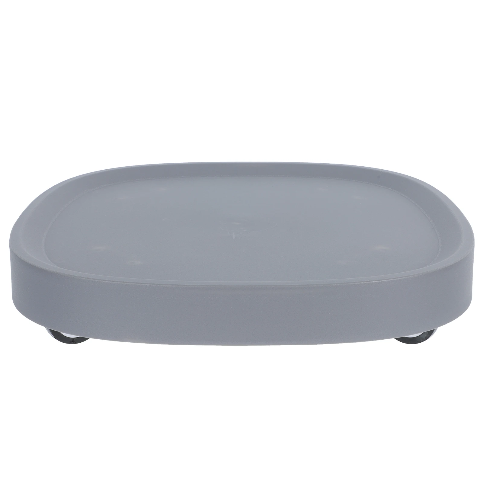 

1pc Plastic Universal Wheel Planter Base Movable Pot Tray Thickened Material Flower Vase Holder Garden Shelves Plant Stand