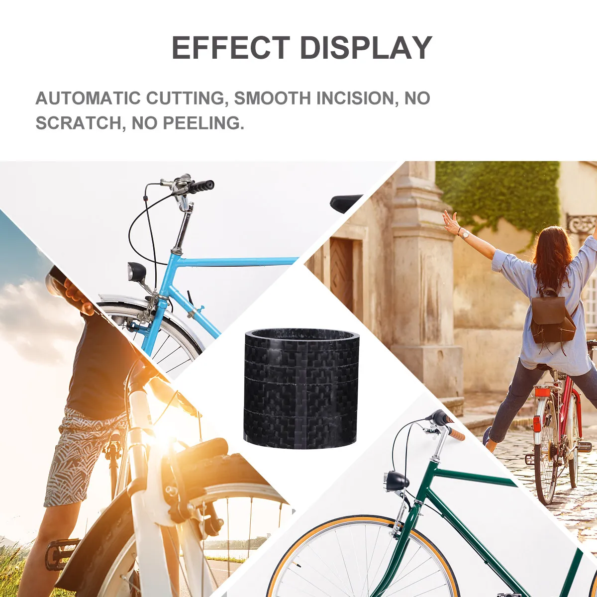 

Carbon Stem Spacer Bicycle Disc Brakes Spacers Handlebar Extender Headset Bearing Bike Forks