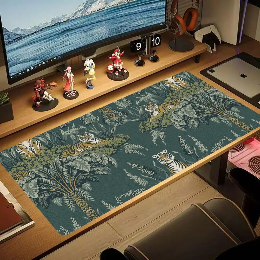 

Large gaming mouse pad non slip keyboard and mouse pad green table pad suitable for waterproof mouse pads for gamers XAXC