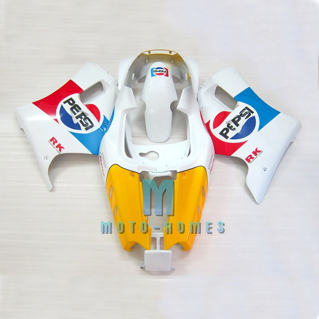 Injection Bodywork for Suzuki RGV250 VJ22 1990-1996 Fairing Plastics Set  RGV 250 VJ 22 90 91 92 93 94 95 96 White Blue Yellow