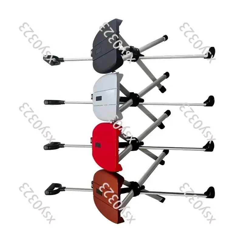 Multifunctional Lightweight Folding Cane Stool Non-Slip Elderly Walking Cane Chair L-Shaped Access for Disabled Mountaineering