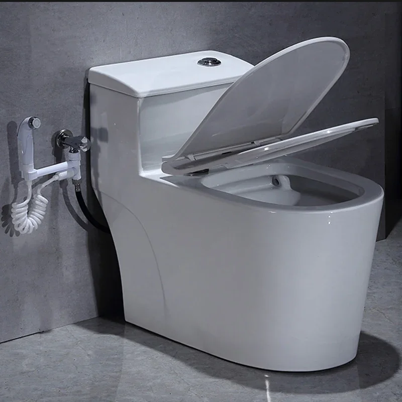 

American Bathroom Wc Water Closet Upc Custom Ceramic Elongated Commode Siphonic Flush One Piece Toilet