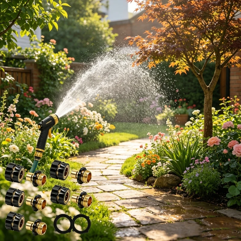 Gardening Hose Fittings Quick Release Couplings for Easy Irrigation Watering best sale