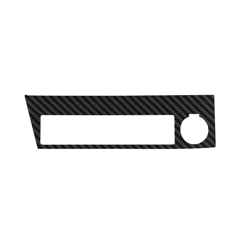 For Toyota RAV4 2013 2014 2015 New Carbon Fiber Interior Power Outlet Frame Decoration Sticker Decal Car Accessories