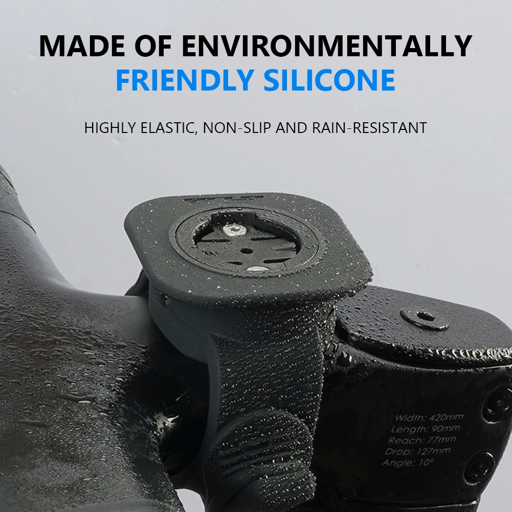 

Silicone Bicycle Computer Mount Shockproof Bicycle Handlebar Computer Mount Cycling Extended Computer Mount Cycling Accessories