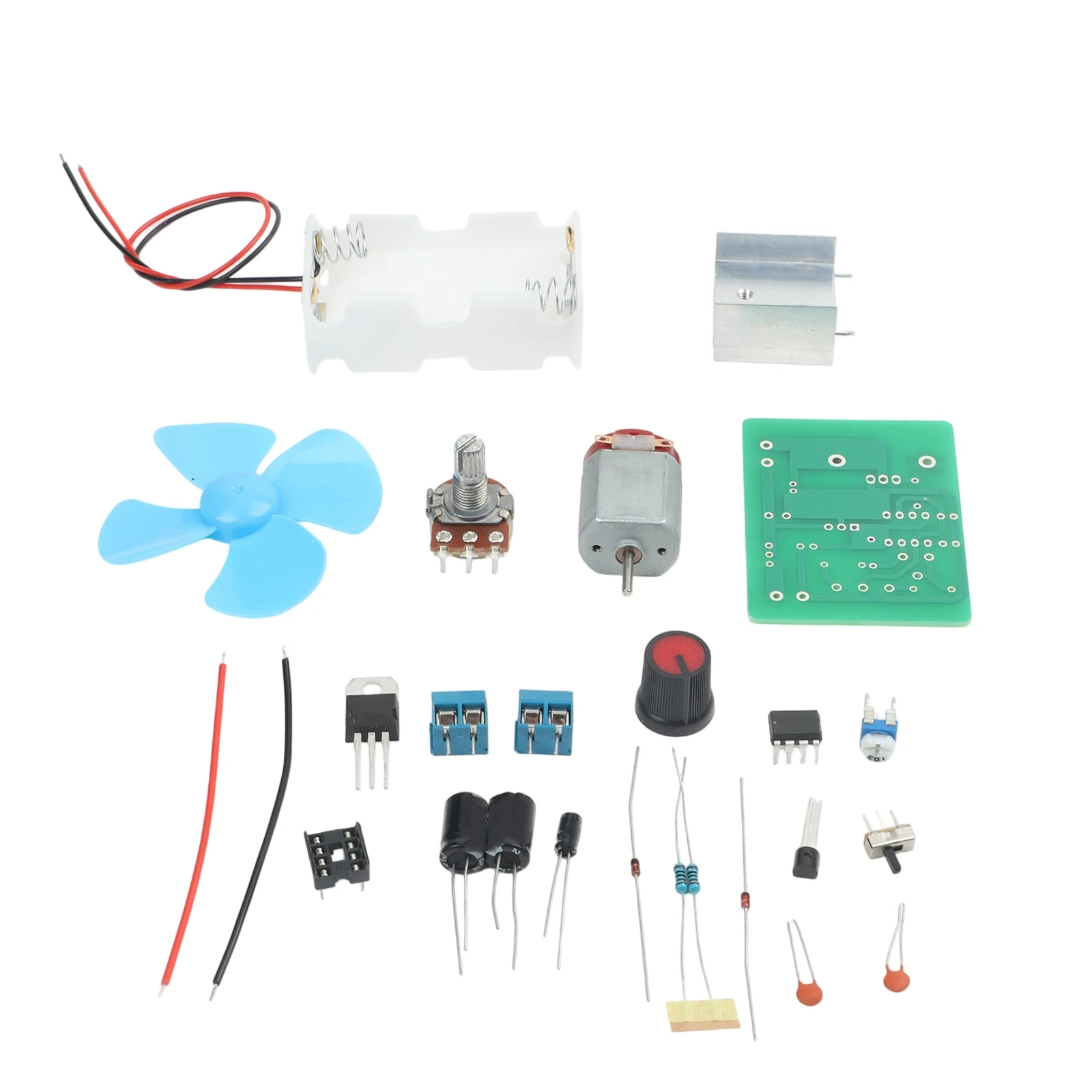 NE555 Trainer Kit Supporting 6V to 30V Input for Practical Learning of Duty Cycle Adjustment and Oscillation Tuning