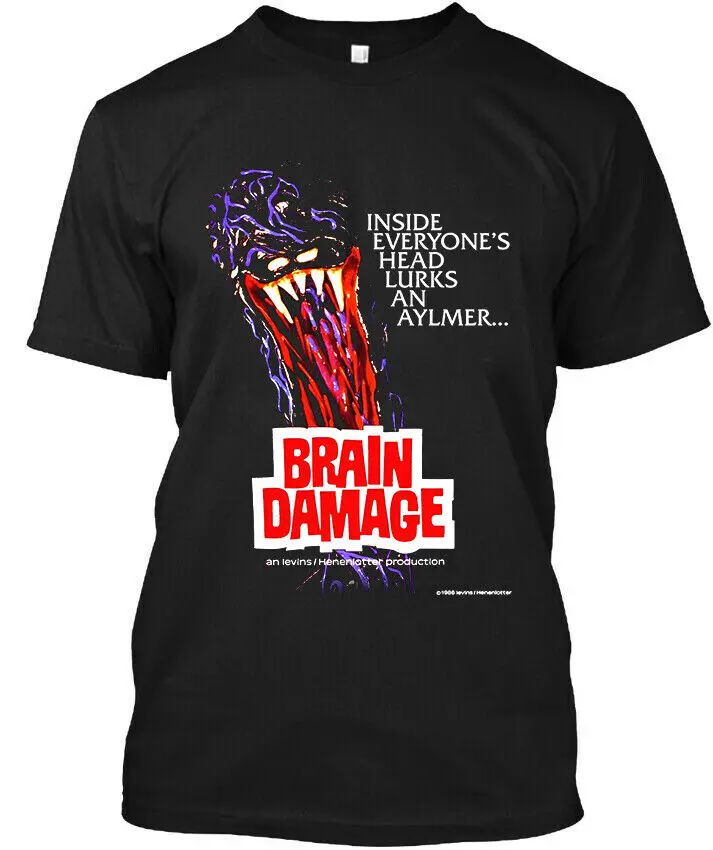 

New Popular Brain Damage American Horror Comedy Vintage T Shirt S 4XL