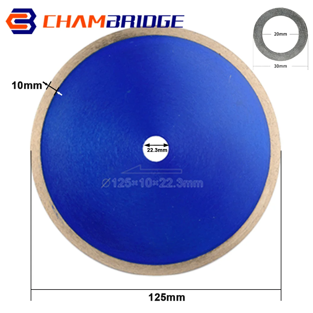 105-350mm Ultra Thin Diamond Saw Blade Diamond Sintered Cutting Disc for Cutting Stone Glass Amber Crystal Gemstone 1pc Ring