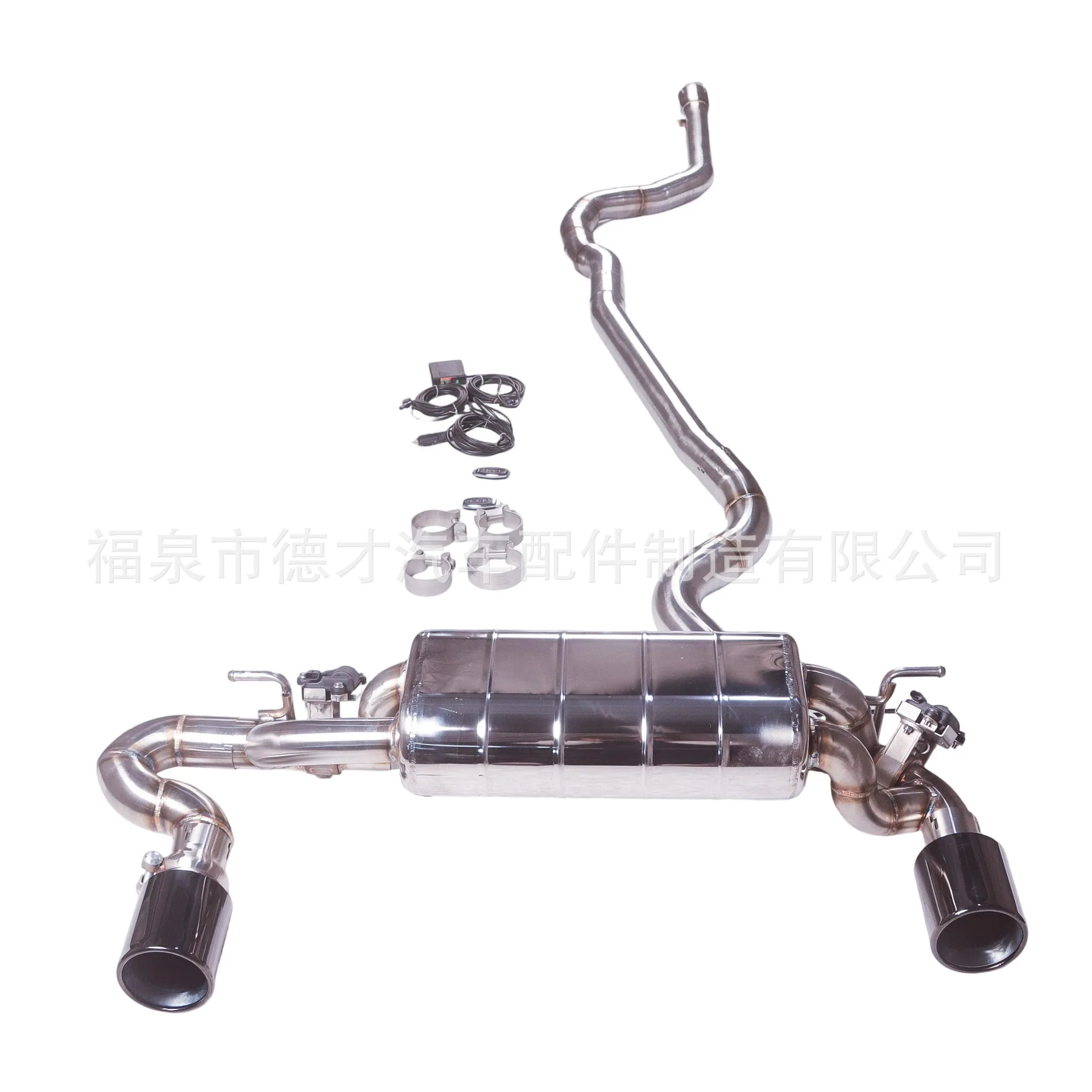 Suitable for 17 BMW 220 F22 B48 2.0T changed to GFC mid-tail exhaust system exhaust pipe sound wave